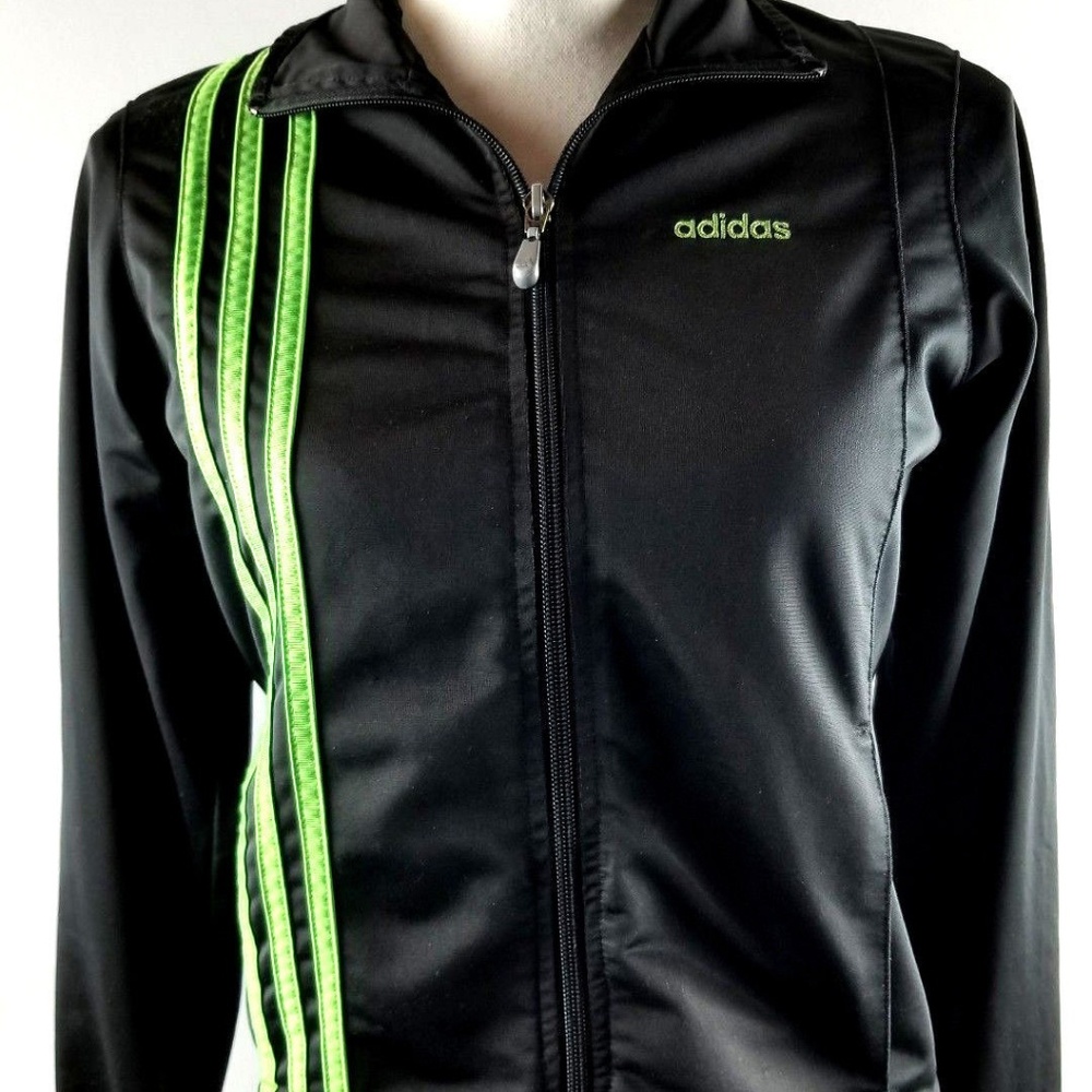 ❌SOLD❌Adidas Black Striped Sweater Tracksuit